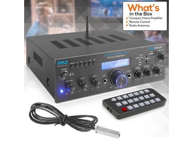 Pyle PDA5BU.0 Compact 200 Watt Bluetooth Home Stereo Amplifier Receiver System - image 5