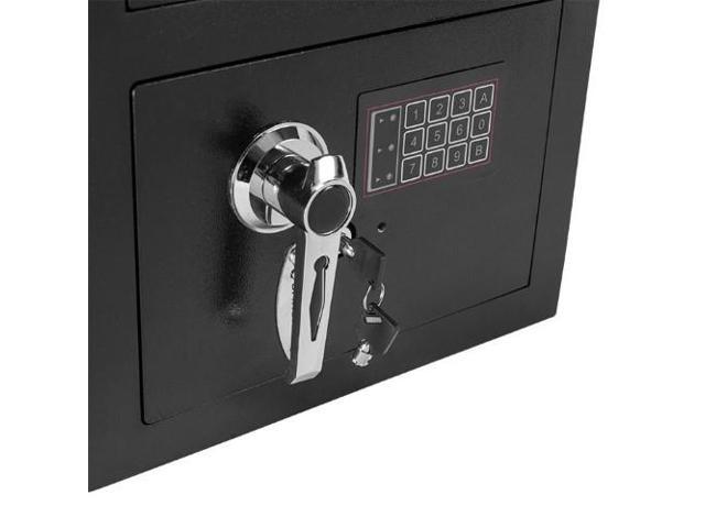 Barska - Depository Safe with Digital Keypad-Steel Drop Safe for Cash & Mail-Dual PIN Access, Anti-Pry Hinges - Black - image 10