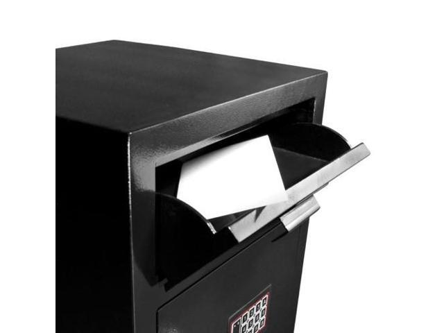 Barska - Depository Safe with Digital Keypad-Steel Drop Safe for Cash & Mail-Dual PIN Access, Anti-Pry Hinges - Black - image 9