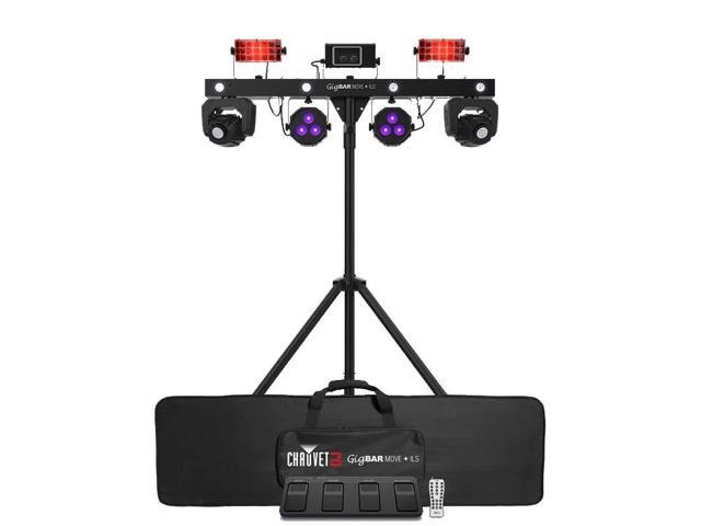 Chauvet DJ Gig Bar Move + ILS Package GigBar + 10ft DMX Cable
