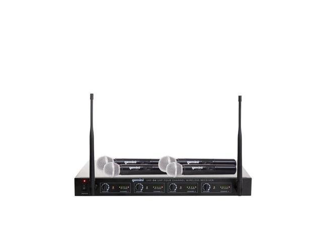 Gemini Pro Audio Live Stage Studio PA DJ Karaoke Handheld Wireless Microphones - image 12