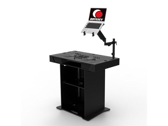 Odyssey DJSTUDIO-BH DJ Studio Podium 40 in Black