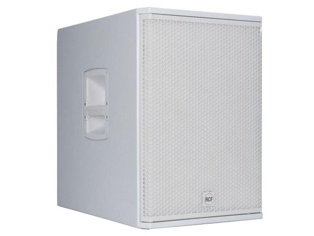 RCF SUB 15AX White 15in - 133dB Bluetooth DSP Subwoofer w/ Mixer & Crossover Presets