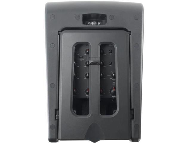 JBL - IRX ONE All-In-One Portable Bluetooth Line Array Speaker System with 3-Channel Mixer - Black - image 9