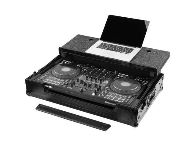 Odyssey RCGS-FLX10WBL Black Wheeled Case with Glide Platform Fits DDJFLX10 Controller