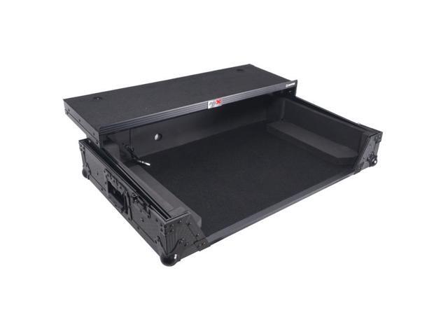 ProX XS-RANESYSONEWLTBLLED Flight Case for RANE SYSTEM ONE LED Laptop Shelf & 1U Rack Space