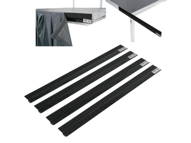ProX XSQ-SKIRTHOOKX4 2ft Skirt Hook Bars 4 Pack for Stage Skirting