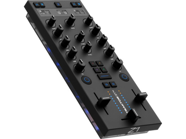 Native Instruments Traktor Z1 MK2 2-Channel Mixer Controller with Traktor Pro 4 24-bit/96 kHz Audio and 4-Deck Control