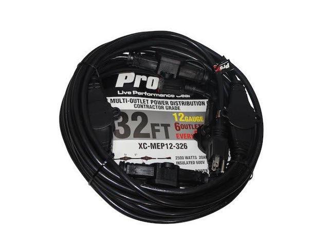 ProX XC-MEP12-326 (32ft 6 Outlet Extension Cord)