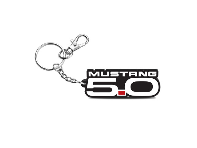 Ford Mustang 5.0 Laser Engraved UV Full-Color Acrylic Charm Key Chain