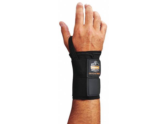 Proflex By Ergodyne Wrist Support, S, Left, Black Black Neoprene 70032