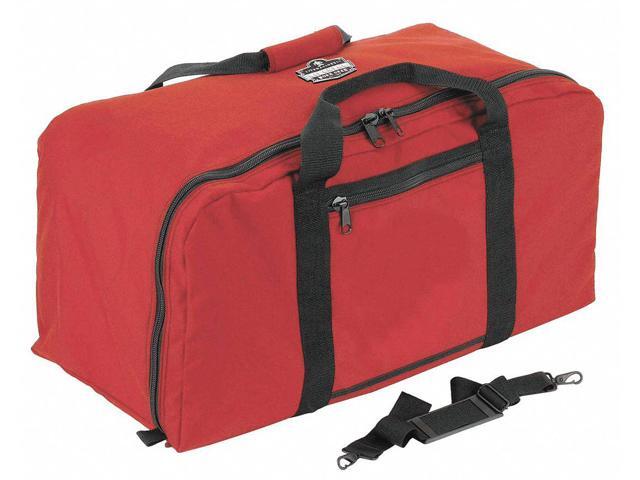 ERGODYNE GB5005 Duffel Bag, Nylon, 30 in L, 15 in W, Red