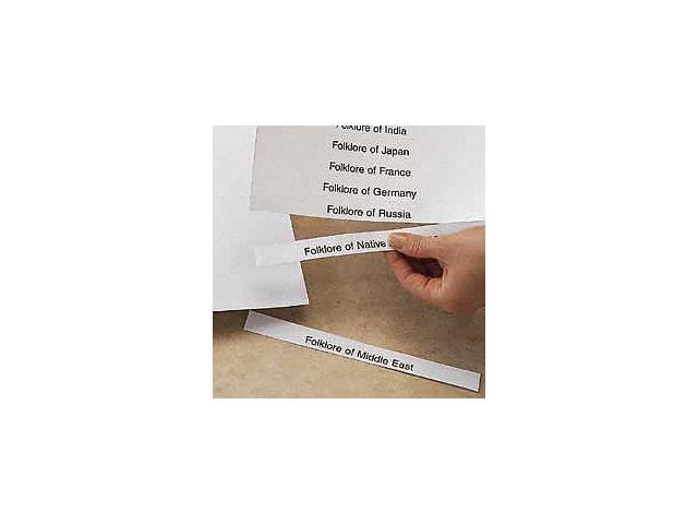 AIGNER INDEX LI-11-10 Label Insert,8 1/2x11,White,PK50