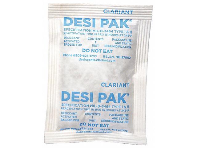 ARMOR SHIELD D1UCT Desiccant,4in. L,3in. W,Tyvek,PK300