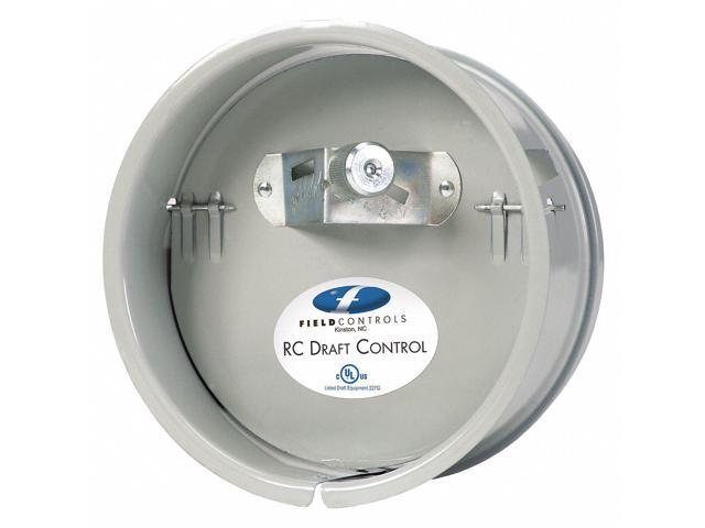 Field Controls 01580101 9RC 9' RC Barometric Draft Control For Oil Wood or Coal - Residential and Commercial