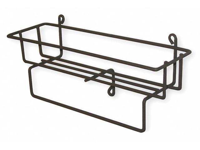 DIVERSEY D3191754 Wire Rack,Black,Wire,Holds 1.5L Btls