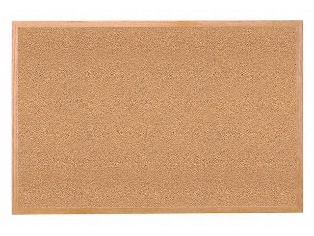 GHENT 1423-1 Cork Bulletin Board, Natural, Indoors