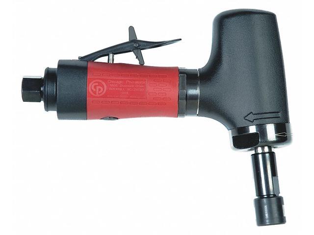 Photos - Other Power Tools Chicago Pneumatic Rear Exhaust Angle Air Die Grinder, 1/4' Collet, 20, 000 rpm Free Speed, 0 
