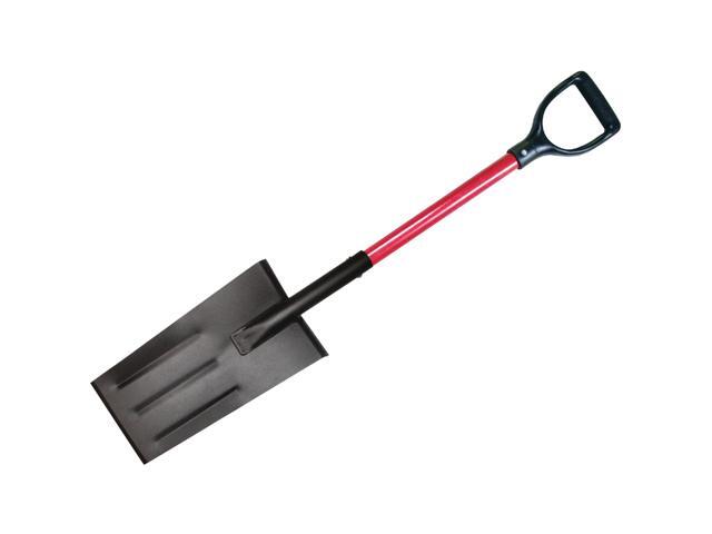 BULLY Tools 82500 Edging and Planting Spade 13 in L x 7-1/2 in W Blade Fiberglass Handle