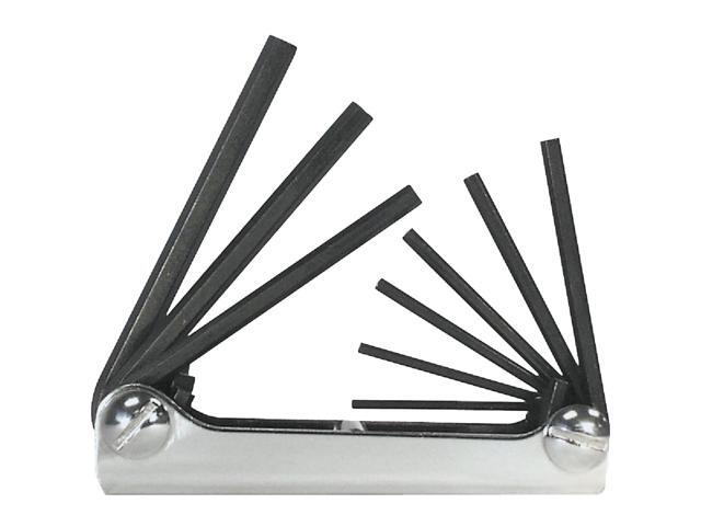 EKLIND 20911 9 Piece SAE Fold-Up Hex Key Set, 20911