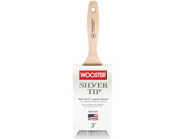 Wooster SILVER TIP 3 In. Flat Varnish And Paint Brush 5222-3