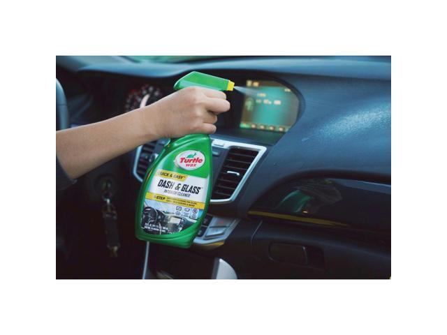 TURTLE WAX T930 Dash and Glass Cleaner,23 oz.,Clear