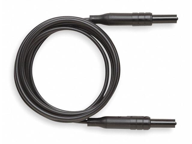 POMONA ELECTRONICS 4911A-60-0 Retractable Sheath Banana Plug Patch Cord, CAT