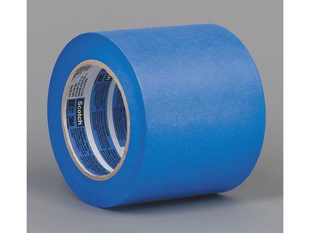 3M 2090 Painter's Tape, Blue, 6 in W, 60 yd L, 5.4 mil Thick, 2090