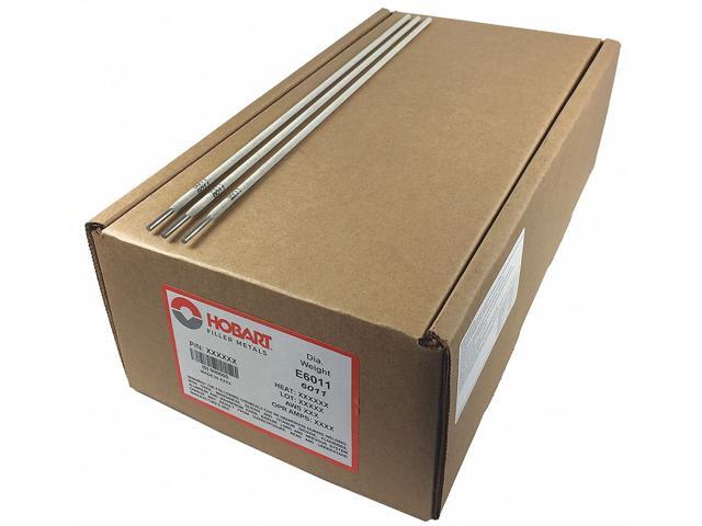 HOBART S112244-G31 14-1/2' Stick Electrode 1/8' Dia., AWS E6011, 50 lb.