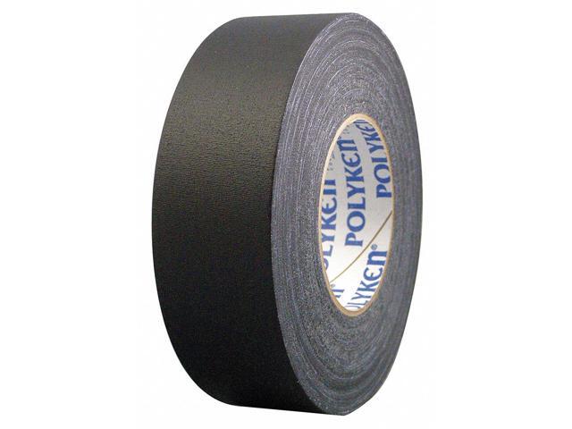 POLYKEN 510 Gaffer's Tape, Black, 54 yd L, 2-3/4 in W