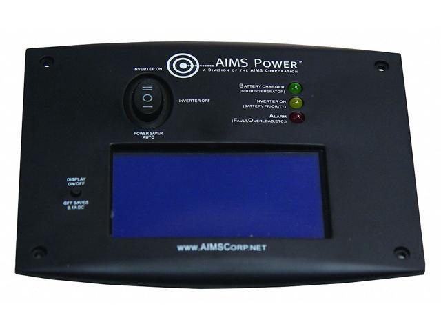 aims power remotelf remote switch with lcd monitoring screen