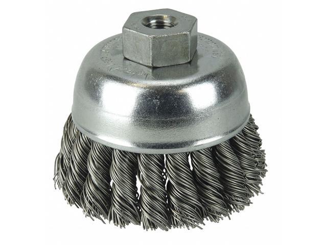 Photos - Other Power Tools WEILER 96272 Crimped Wire Cup Wire Brush, 2-3/4' 13284 