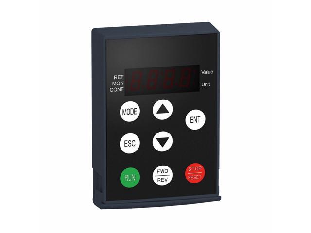 SCHNEIDER ELECTRIC VW3A1006 Remote Keypad, IP54, Fixed, ATV12, Altivar