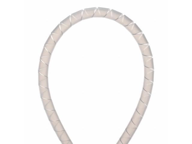PANDUIT T50F-C Spiral Wrap, 4 in Max Bundle Dia., 100 ft, Polyethylene, Off