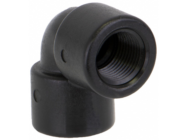 BANJO EL038-90 90 Degree Elbow, Polypropylene, 3/8', Schedule 80, 300 psi Max