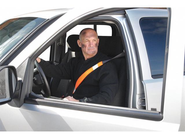 OCCUNOMIX LUX-900-O Seat Belt Cover,Hi-Vis,Orange