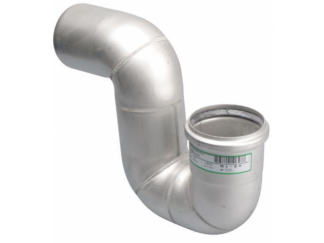 BLUCHER PT-2 2' W x 7-7/8' L x 6-3/4' H, 316L Stainless Steel (Pipe), P-Trap