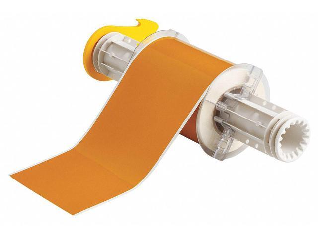 BRADY 99167 Thermal Transfer Label, Ochre, Labels/Roll: Continuous