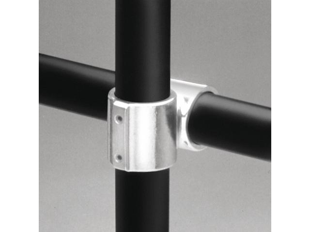 HOLLAENDER 12-8 Structural Pipe Fitting, Cross, Aluminum, 1.5 in Pipe Size,