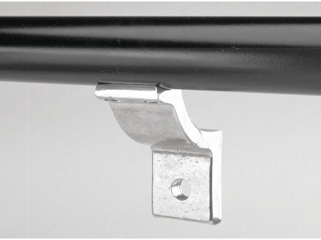 HOLLAENDER 82A-78 Structural Pipe Fitting, Handrail Bracket, Aluminum, 1.25 in