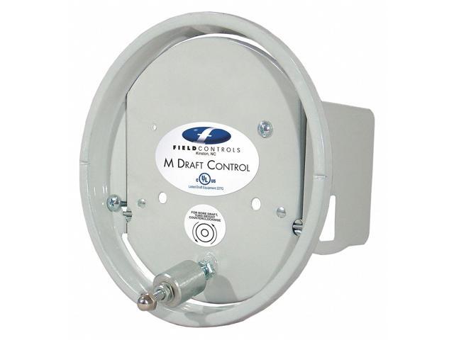 Field Controls 00963801 6M 6' M Barometric Draft Control For Residential Oil, Wood and Coal