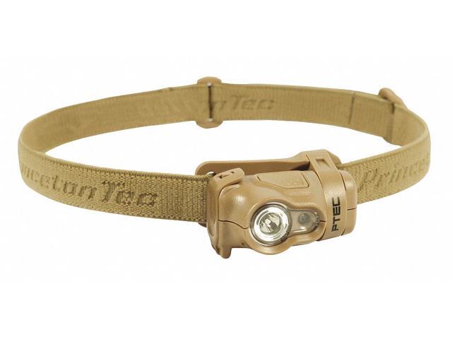 PRINCETON TEC BYT-TAC-TN Headlamp, 100 lm, Black, Tactical, Plastic