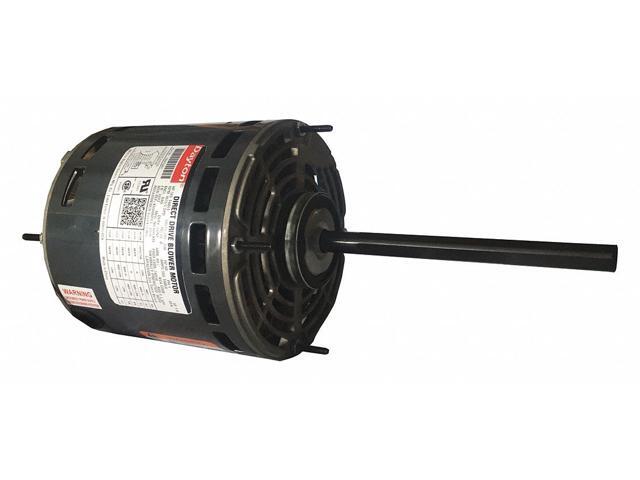DAYTON 5RHT9 Blower Motor,1/5 to 3/4 HP,1075 rpm,60Hz