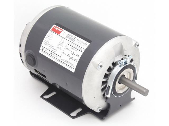 DAYTON 6K764 GP Mtr,Split Ph,ODP,1/2 HP,1725 rpm,48