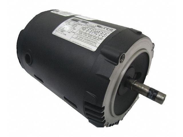 DAYTON 31LH48 Three-Phase General Purpose Motor, 1 HP, 56C Frame, 230/460V AC