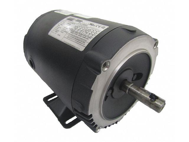 DAYTON 31LH66 Three-Phase General Purpose Motor, 1 HP, 56HC Frame, 230/460V AC
