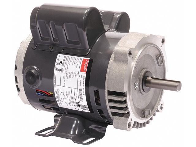 DAYTON 30PT43 MTR,CS/CR,ODP,1/3 HP,1725, 56C,EFF 72.4