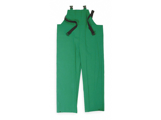 CONDOR 4PCR7 FR Rain Bib Overall, PVC, 29 in Inseam, 34 in to 36 in Waist, 18