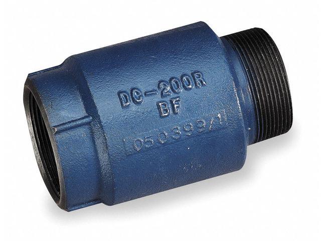 DAYTON 4RK70 3' MNPT x FNPT Ductile Iron Spring Check Valve