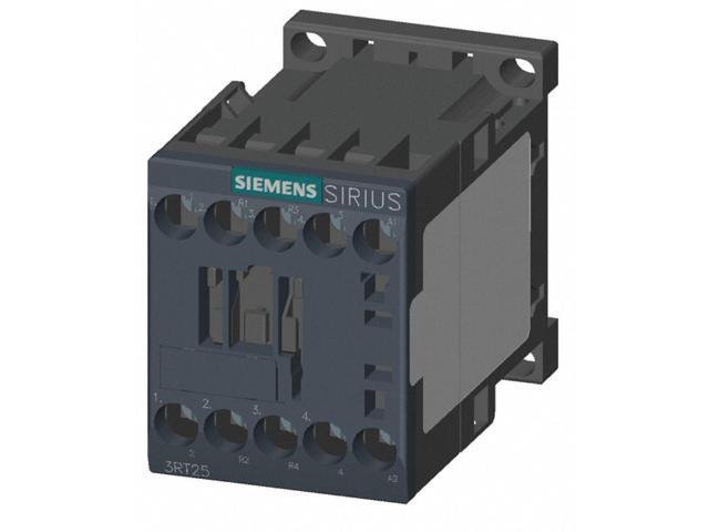 SIEMENS 3RT25161AB00 24VAC Non-Reversing IEC Magnetic Contactor 4P 9A